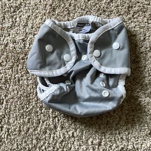 Thirsties Cloth Diaper Cover - Gray